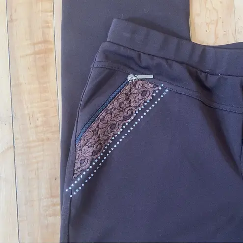 Rhinestone Western Trousers