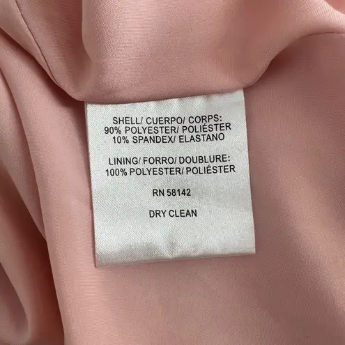 Gal Meets Glam Yvonne Dress One Shoulder Midi Dress Rose Quartz sz 6 Altered NWT