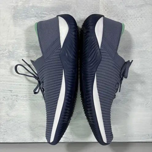 Ryka Echo Knit Fit Women's 11 Athletic Shoes Navy Green Slip On Comfort Sneakers