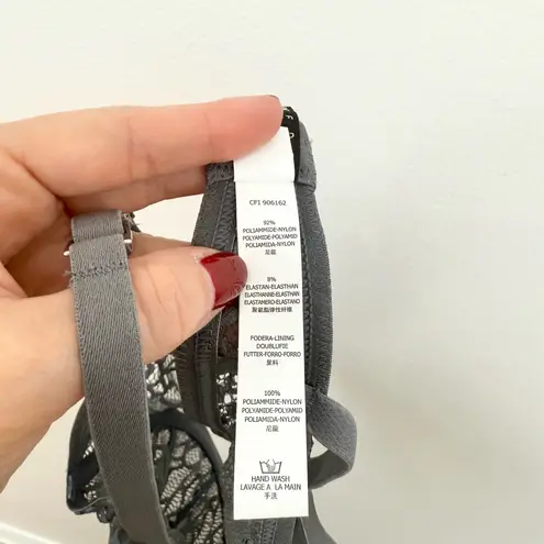 La Perla Studio 2 Lace Underwire Bra Gray Size 32B NWT