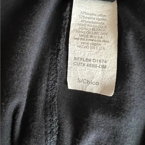 Joyce Leslie JLHEART Long Sleeve V-Neck Knit Tunic A Line Mini Dress, Size Small