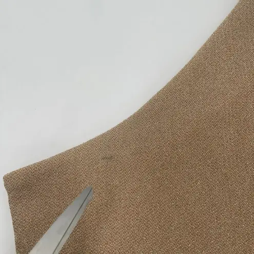 Beach Riot Swimsuit Size Medium Celine One Shoulder Cutout One Piece Gold NWOT