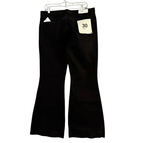 RE/DONE NWT Originals 70s Low Rise Bell Bottom Black Jeans Women’s Size 30