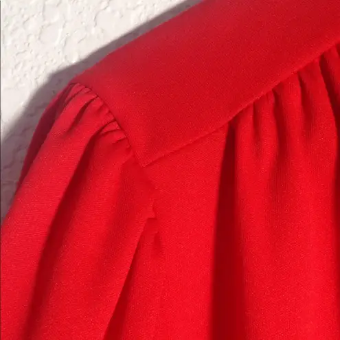 Ladies' Lucky Me Vintage Keyhole Front top v38 Red Size undefined