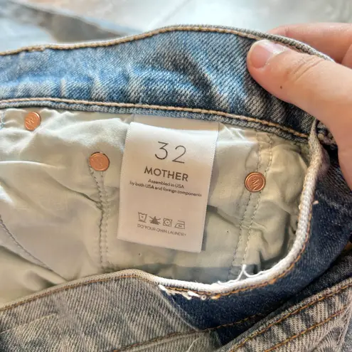 MOTHER Denim Mother Supeior The Rambler Ankle Straight Leg Jeans in Bucket List Size 32 NWT