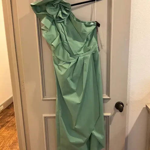 Johanna Ortiz Persian Opulence Gown Dress in Pistachio Green Size 6 Brand New