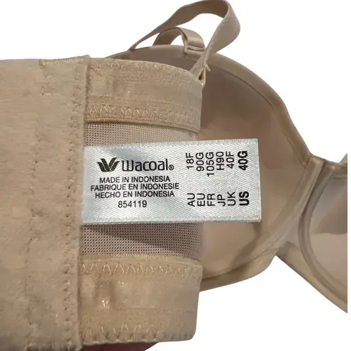 Wacoal Red Carpet™ Strapless Underwire Bra Size 40G Full Coverage 854119 - Image 4