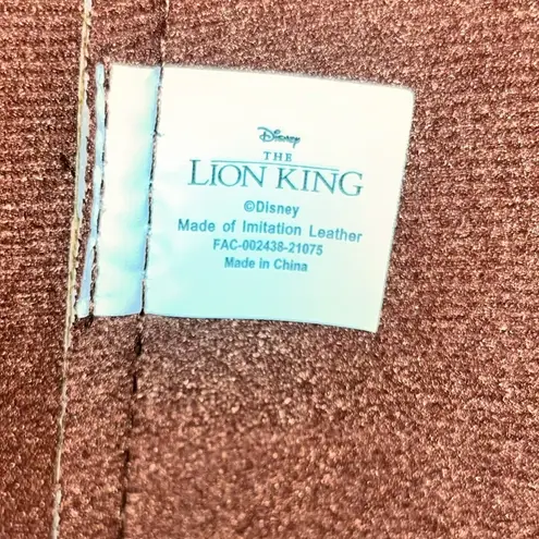 Disney NWOT!  Lion King Brown Faux Leather Tote Bag