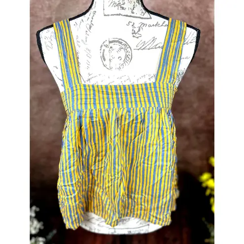 Natalie Martin Jasmine Top Painted Stripe Dandelion XS