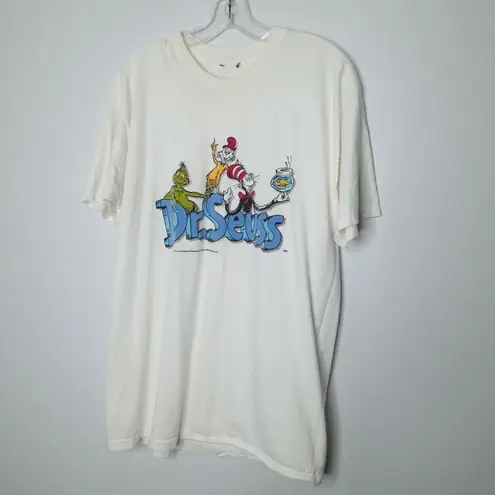 Dr. Seuss vintage 90s graphic tee White Size undefined