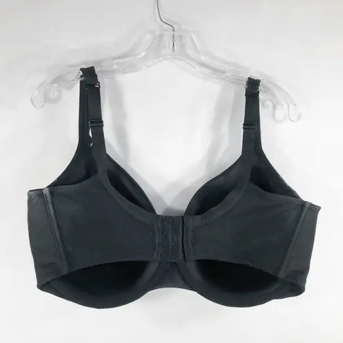Cacique 40F Bra Black Full Coverage Underwire Plus Size Lane Bryant 140