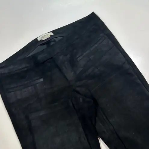 Helmut Lang Helmut Lang Leather Pants Lambskin Black Low Rise Skinny Trousers Womens Size 0