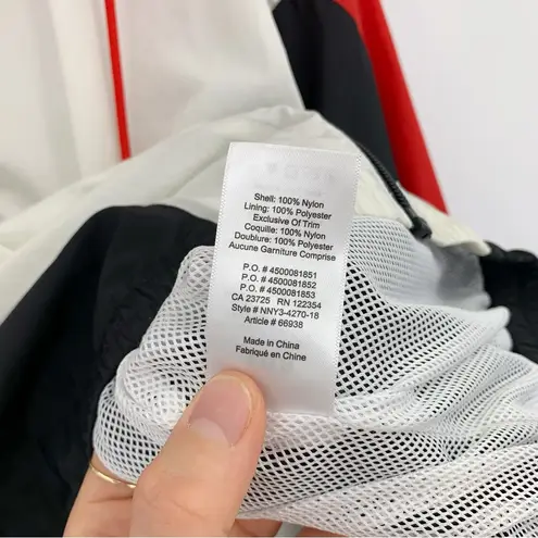 TNA McSweeney Anorak Jacket Red White Black XS