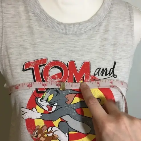 Jerry Leigh NWOT Tom & Jerry Muscle Tee Tank Top Gym Athletic