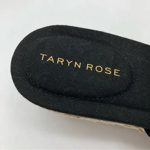 Taryn Rose  Harriet Suede Studded Espadrille Floral Mules