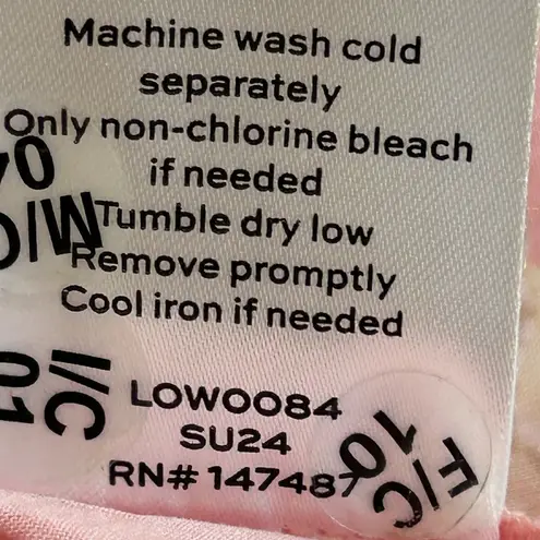 Draper James light pink floral cottagecore softgirl mini 100%cotton Ciara dress