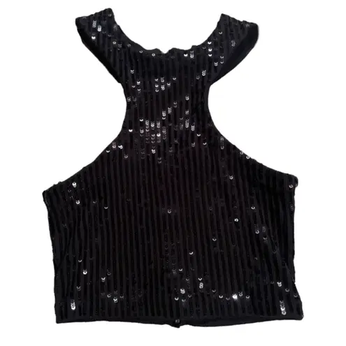 Retrofête NWOT RETROFETE Audra Sequin Knit Racerback Top