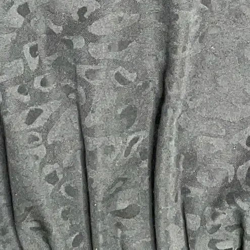 Sharagano Witchy Ghost Animal Print Black Skirt 8