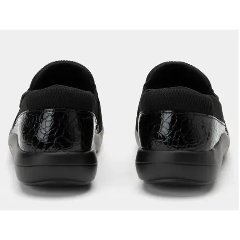 Alegria Algeria Duette Flourish Black Shoe Patent Comfort Slip Resistant Light Size 37