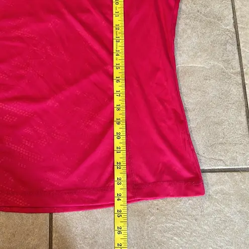 Tek Gear  Women’s Pink Athletic Workout V Neck Short Sleeve Shirt XL