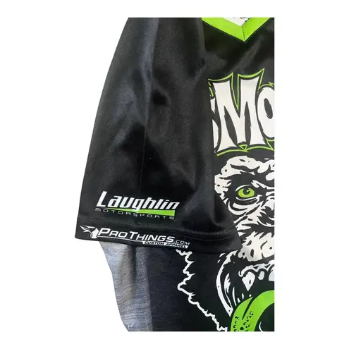 Gas Monkey TEE SHIRT Alex Laughlin Top Womens XS Energy Havoline Pro Things Crew