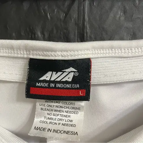 Avia White Large Skort Performance Athleisure Pickleball Atheletic