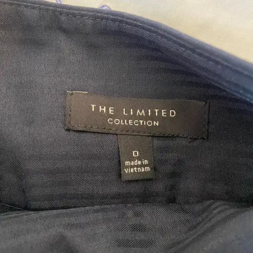 The Limited NWOT |  Collection women’s dark navy blue pencil skirt‎ — size 0