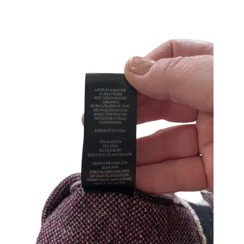 Natori  Silk and Cashmere Sweater Beige Size XL NWT