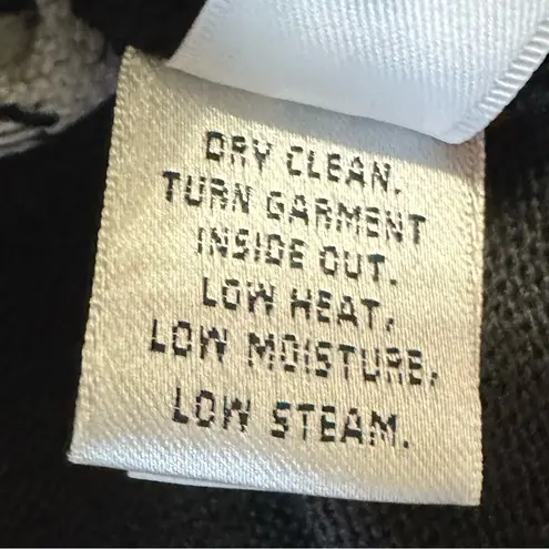 St. John Yellow Label Black Knit Sweater 3/4 Sleeve Sz P or 2