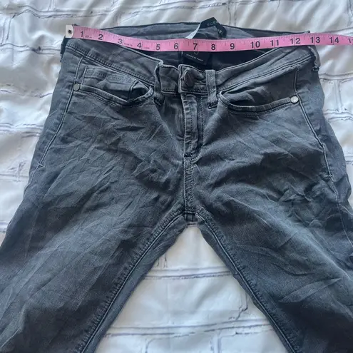 Sneak Peek Low Rise Bootcut Flare Jeans Women’s Size 5 Dark Wash 26X29 Stretch Black