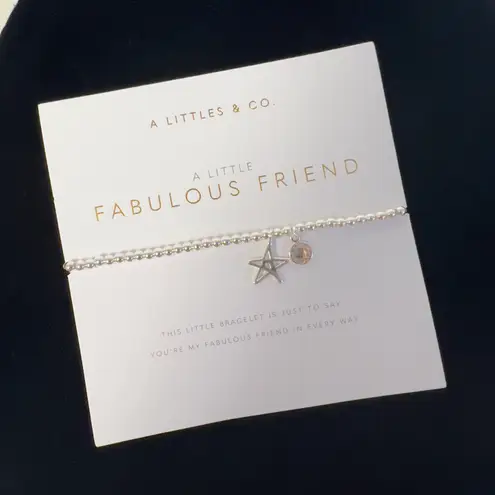 A Littles & Co Little Silver Plated Bracelet NWT