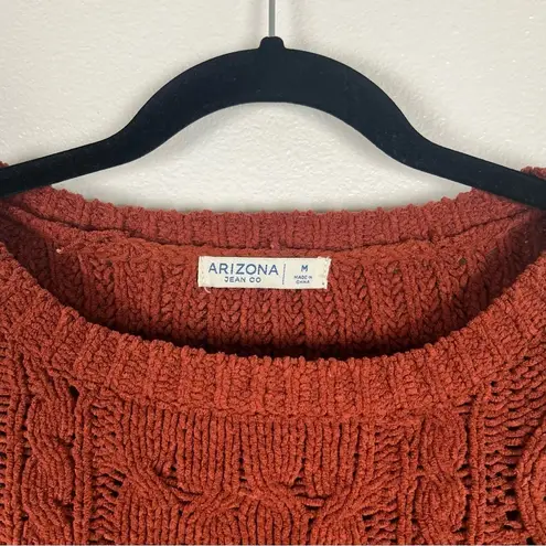 Arizona Jeans Arizona Knit Cropped Sweater Brown Sz M