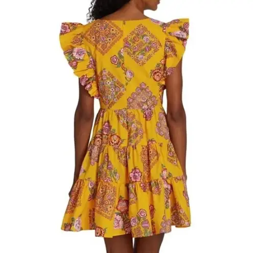 La DoubleJ Honeybun Mini Dress Sz. XS Yellow