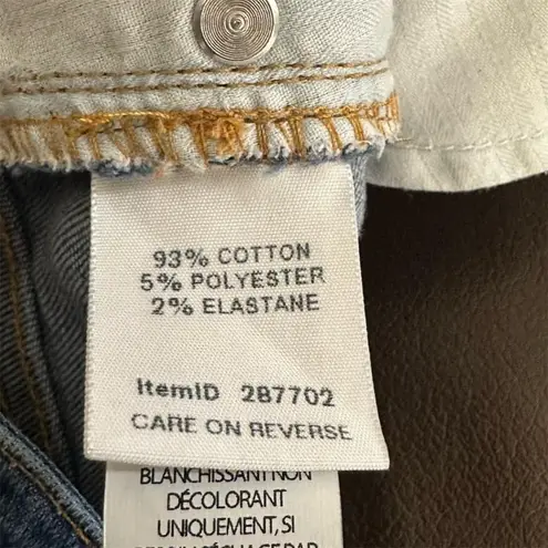 L.L.Bean Women's Classic Fit Jeans Blue Stretch Cotton Blend Size 8