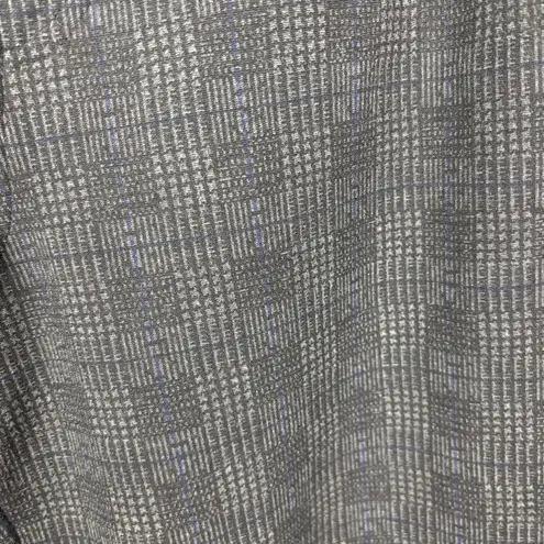 Jag jeans Wide Leg Pants Womens 12 /31 Black Gray Plaid Mid Rise Cropped Stretch