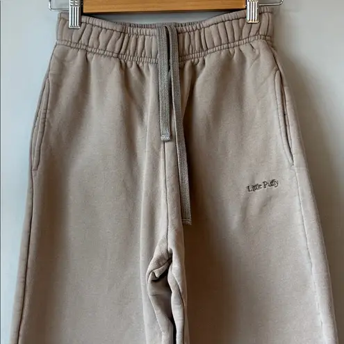 Little Puffy Uniform Sweatpants Joggers Dusk Tan