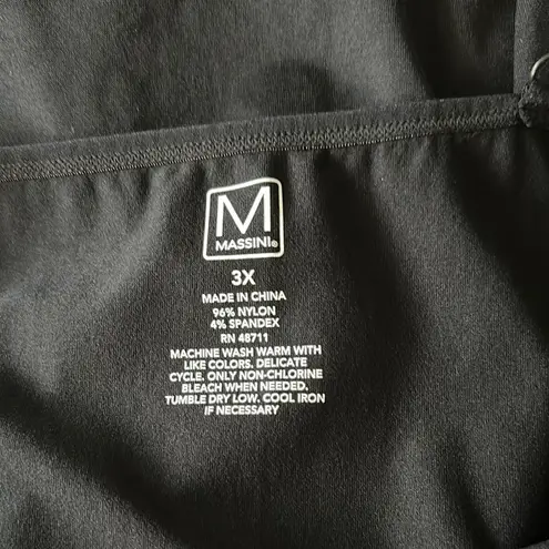 Massini Black Fitted Camisole Top