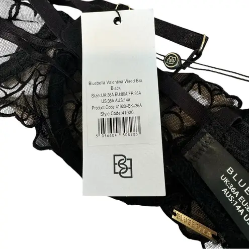 New! Bluebella Valentina Bra Black