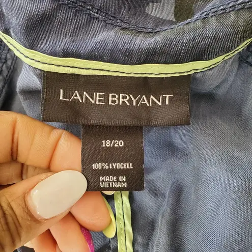 Lane Bryant  Blue Fatigue Jogger Pant Set 18/20