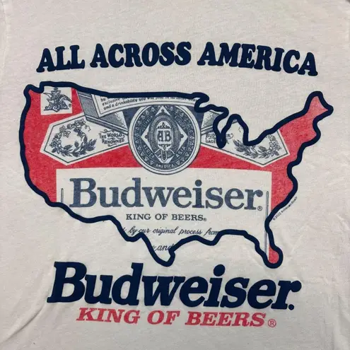 Budweiser King of Beers “All Across America” Graphic T-Shirt Size Medium