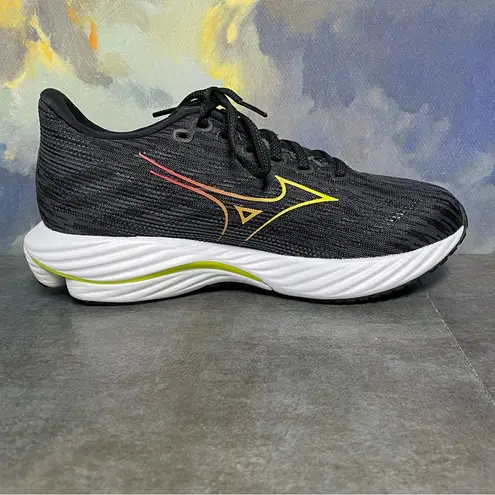 Mizuno Wave Rider 28 Womens Black/Evening Primrose Running Shoes Size 7