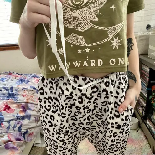 Stevie Hender Leopard Harem Pants