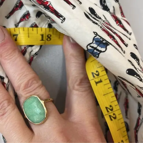 BODEN 100% Cotton Shirt Royal Guard Beefeater Button Up White Size 6