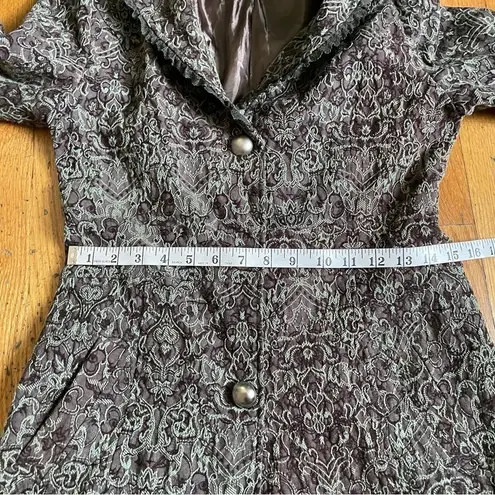 Papillon Embroidered Jacket Size Medium