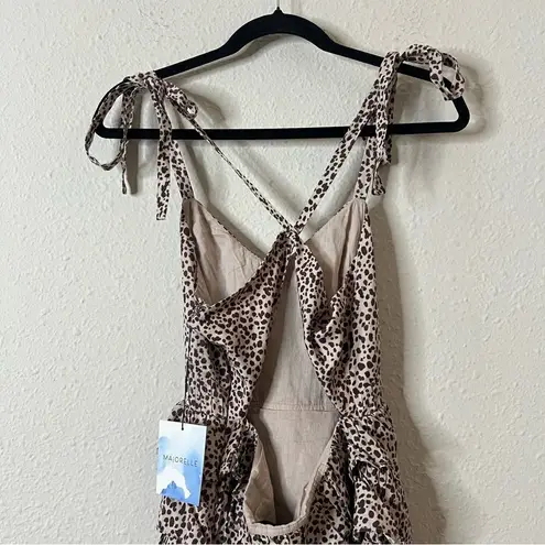 Majorelle REVOLVE Beth Mini Dress in Zaharo Leo Animal Print NEW Size Small