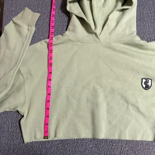 Vivienne Hu Women’s Cropped Hoodie Green