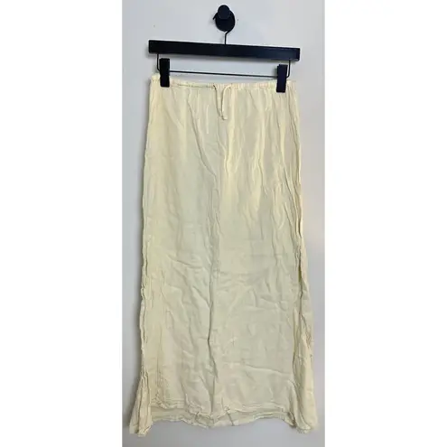 We Wore What Long skirt in Antique White Size Small