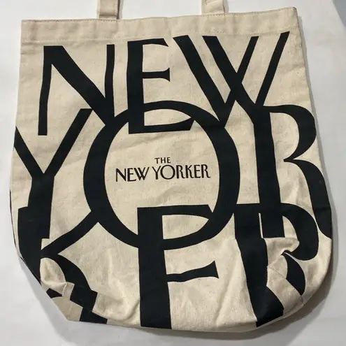 New York Transit The New Yorker canvas tote bag excellent condition