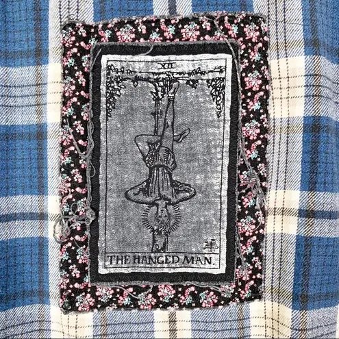 The Pretty Cult The Hanged Man Tarot Flannel Shirt Size M