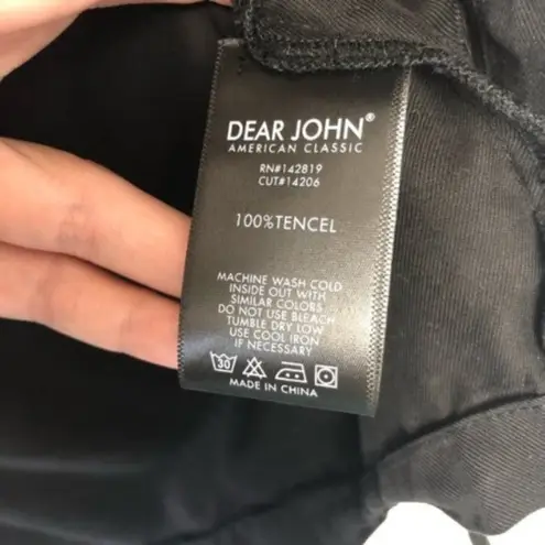 Dear John  Denim Waterfall Black Utility Vest S